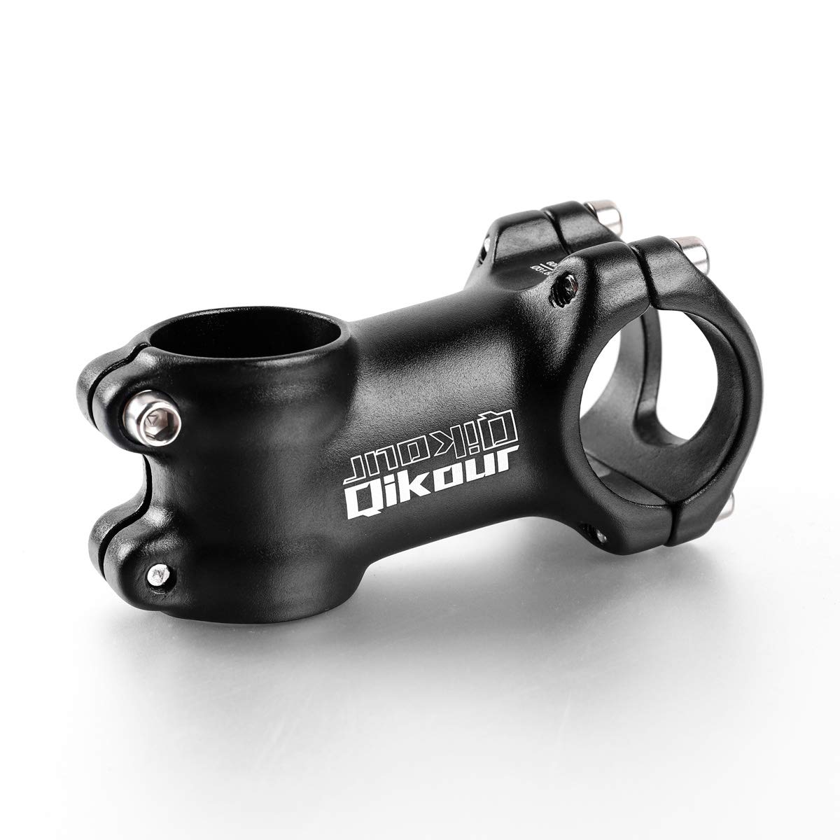 Bike Stem 7 Degree Bicycle Stem 60mm Bike Handlebar Riser Extender for Road Bike, Mountain Bike, MTB, BMX, Cycling