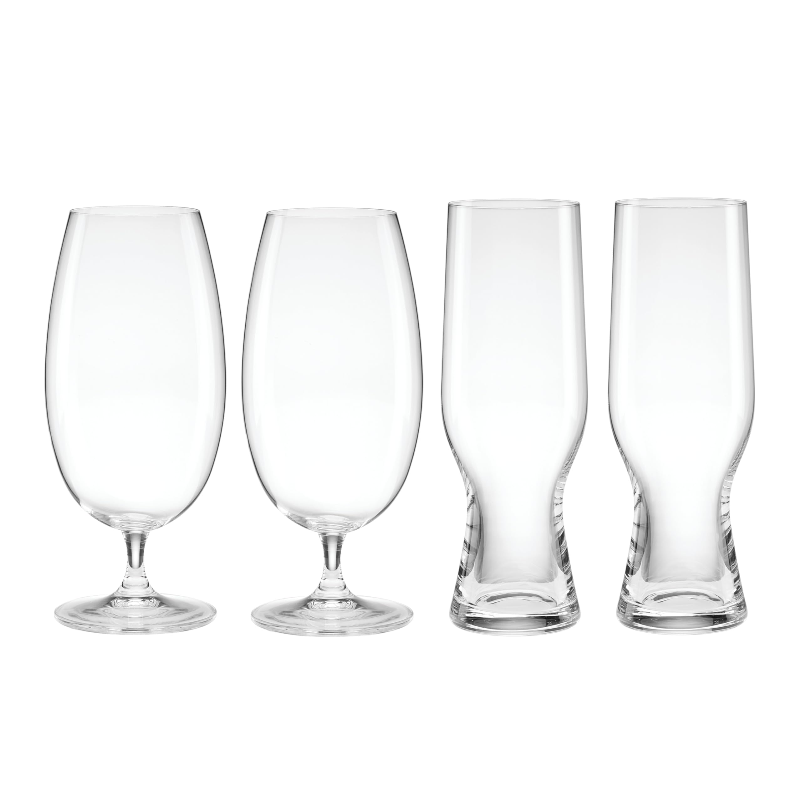 Lenox Tuscany Classics - Juego de 4 vasos de cerveza, 2.6 libras, transparente