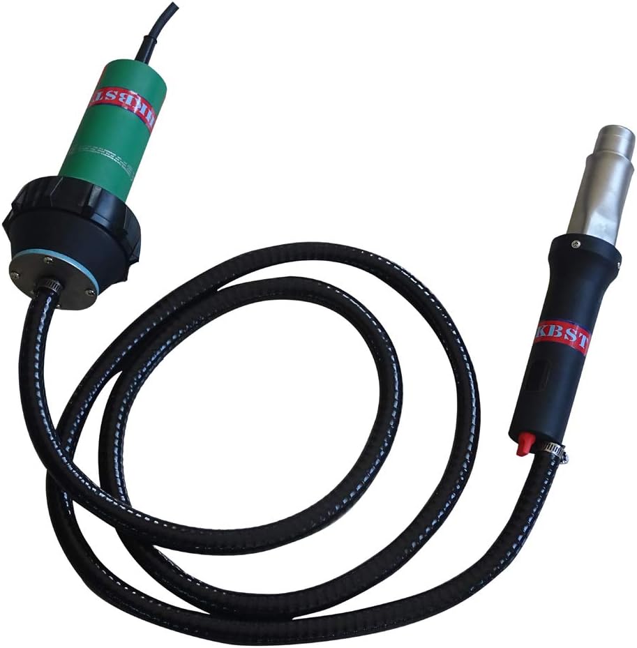 Movable Plastic Welder Kit 110V/230V 1600W Split-Type Hot Air Gun With 2 Meters Air Horse And Universal Wheel To Weld PP/PVC Sheets And Viny Floor Welding