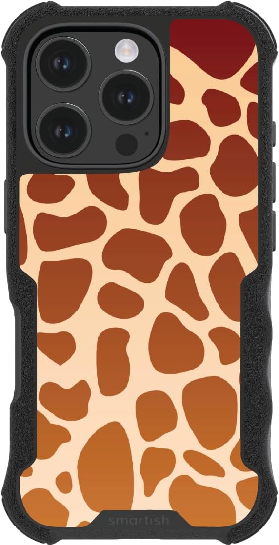 Smartish - Giraffic Park - iPhone 16 Pro MagSafe Armor Case - Gripzilla [Rugged & Tough] Heavy Duty Armor Case - Fits iPhone 16 Pro