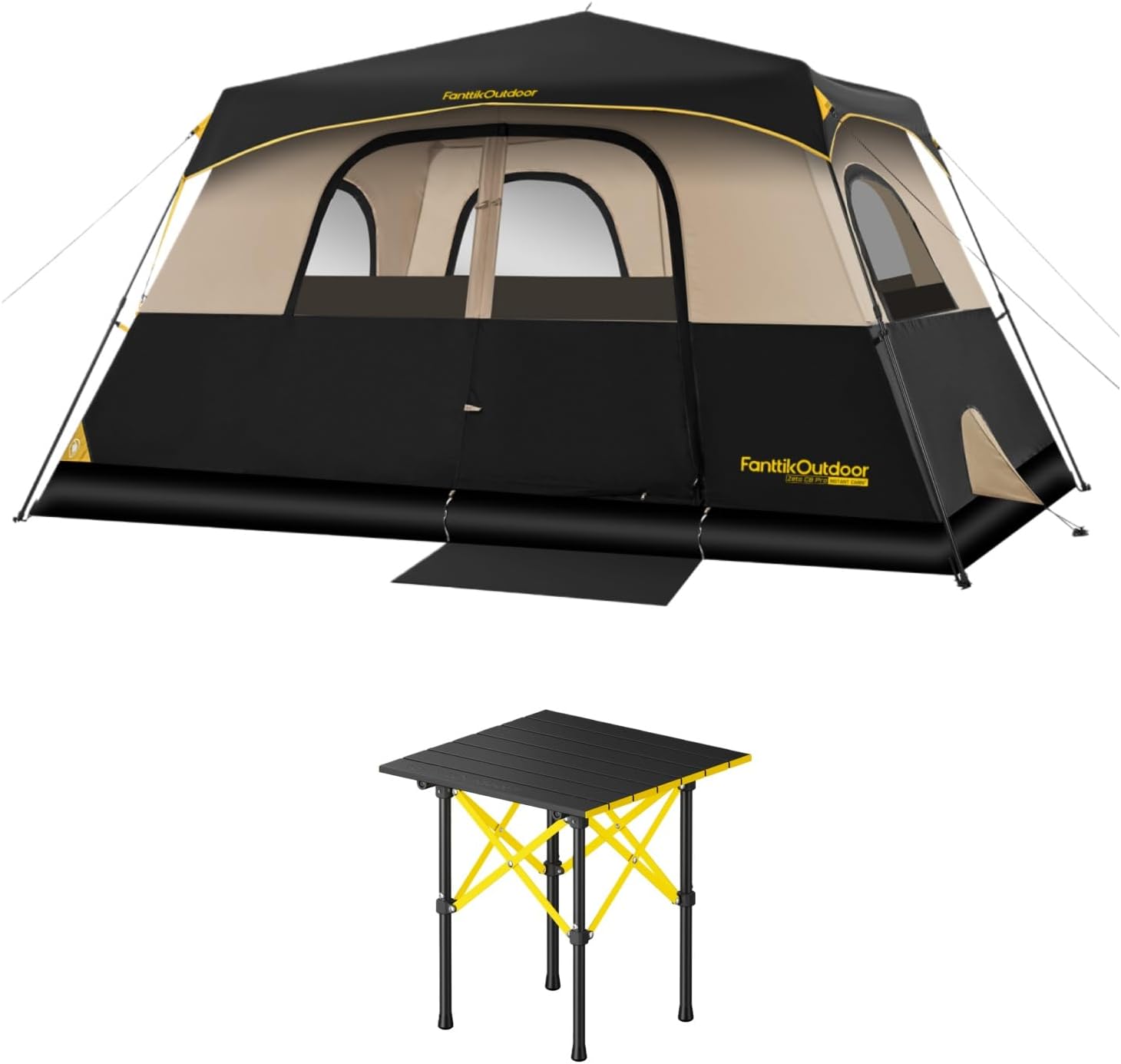 FanttikOutdoor Zeta C8 Pro Camping Tent & FanttikOutdoor Zeta V11 Pro Camping Table