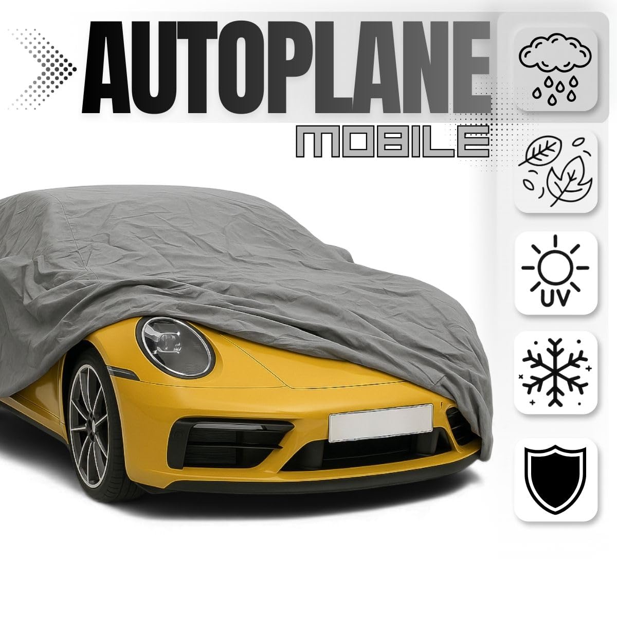 Z4L Premium Autoplane passend für Z4 E85 Bj. 2002- / 2009- / 2016- atmungsaktiv 4-Schicht Outdoor Schutz