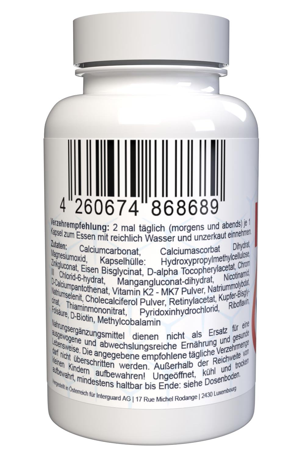 Insuvit Forte - 120 Cápsulas (2x 60 Cápsulas), Paquete de 2