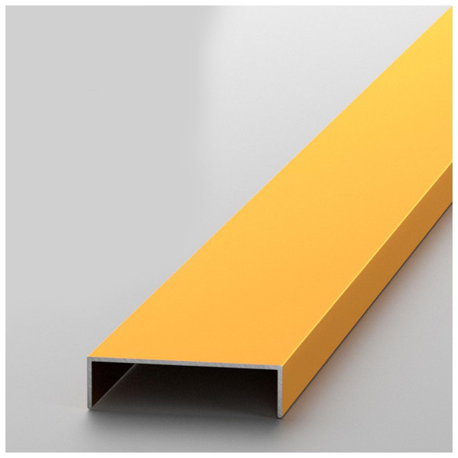 Profilé en U Aluminium Anodisation - 3M