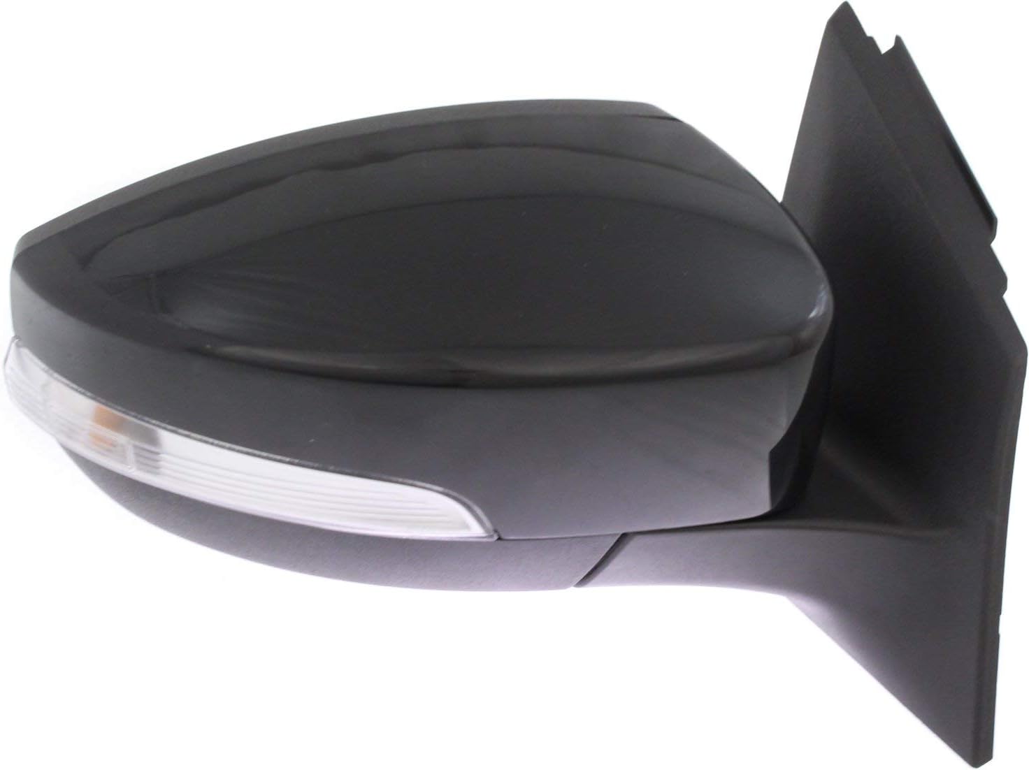 Garage-Pro Passenger Side Power Non-Heated Mirror for Ford Focus 2015-2018 With Signal Light & Spotter Glass; Without Puddle Lamp Paintable