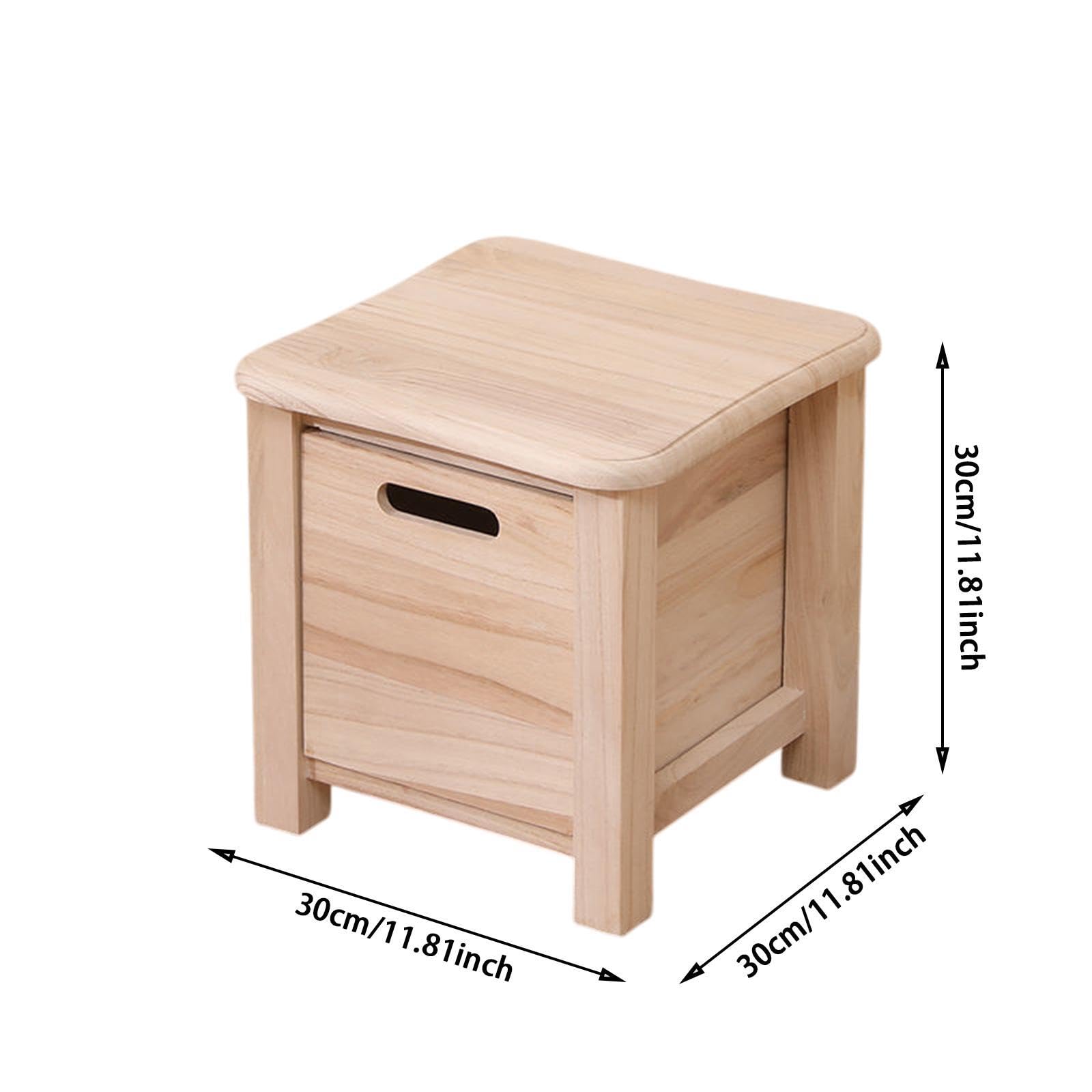 Einzigartige Aufbewahrungsbox für den Schreibtisch, ideal für Schule, Büro oder Homeoffice. Mit 3 Fächern zur Aufbewahrung von Scheren, Stiften, Holz, 30x30x30cm
