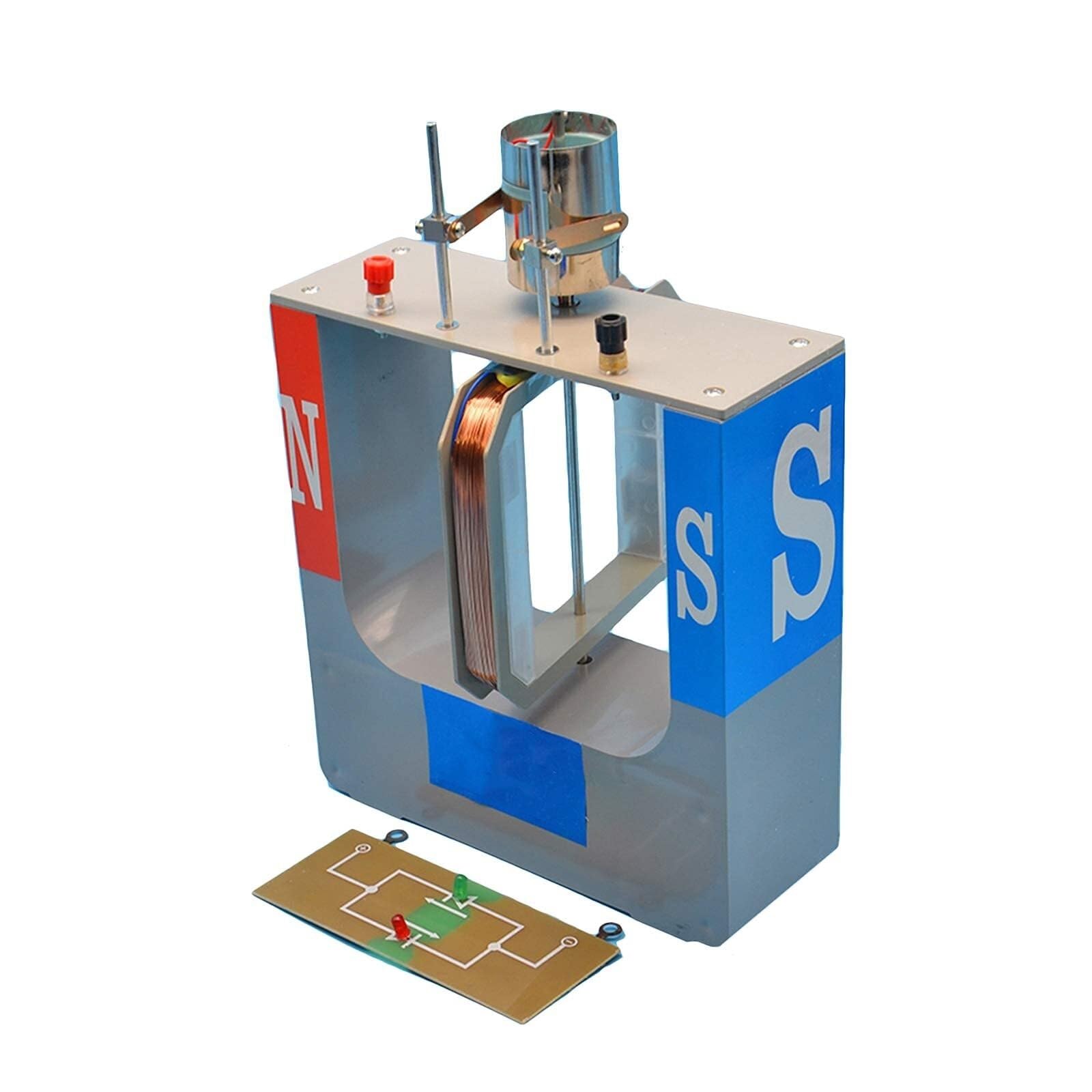 Motormodell - Modell for elektronische Motoren - for das technische Lernen von Physik, Wissenschaft und elektronischem Physik-Experimentierkit