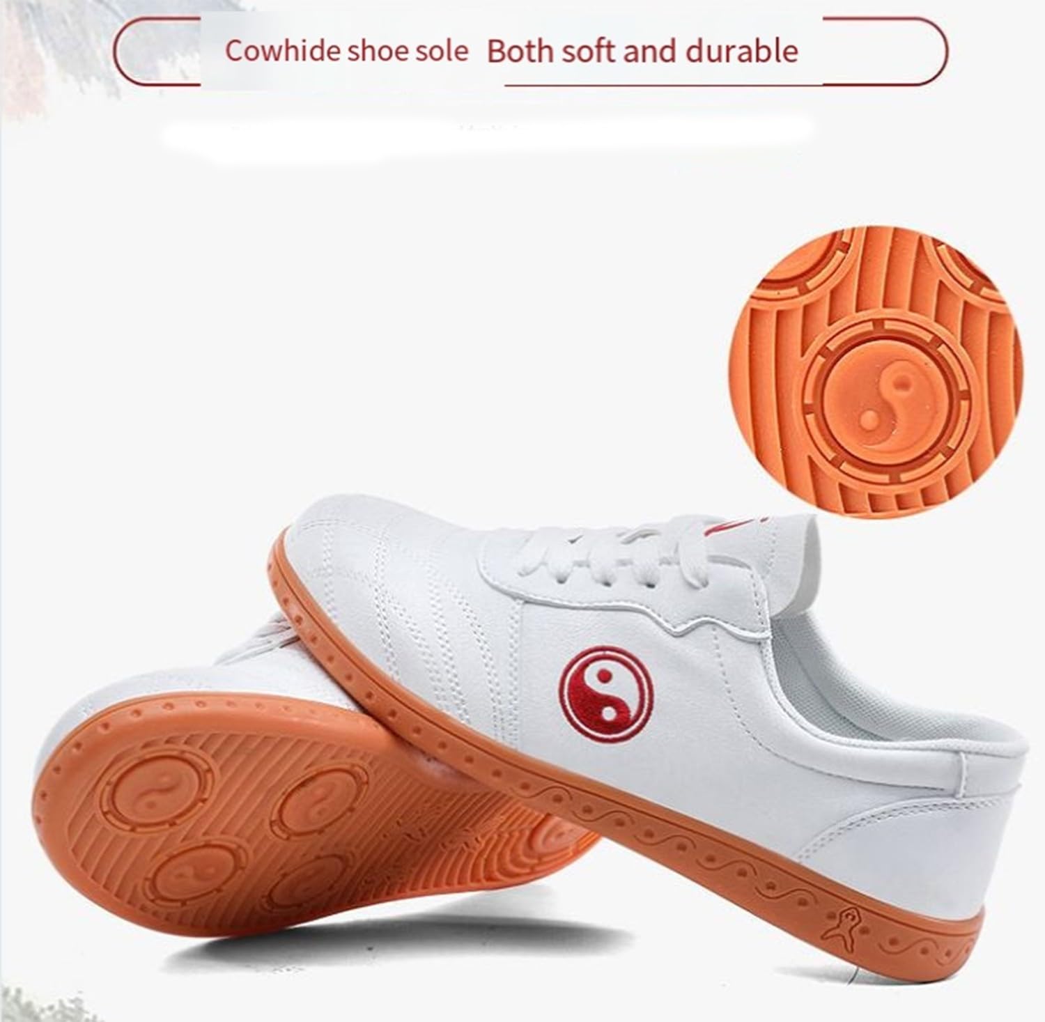 FUELIX Scarpe Tai Chi Wu Shu Kung Fu Traspirante Antiscivolo Sport Palestra Sneaker Taekwondo Karate Leggere