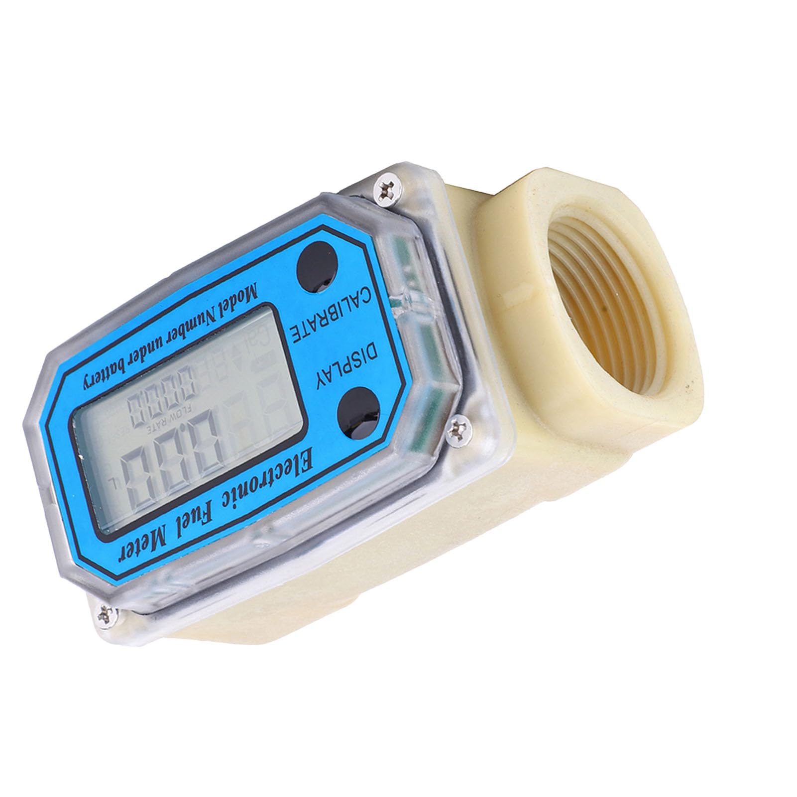 Mini Contalitri Digitale - Compatto e Leggero - Facile Installare - Precisione ± 1% - per, 1 NPT
