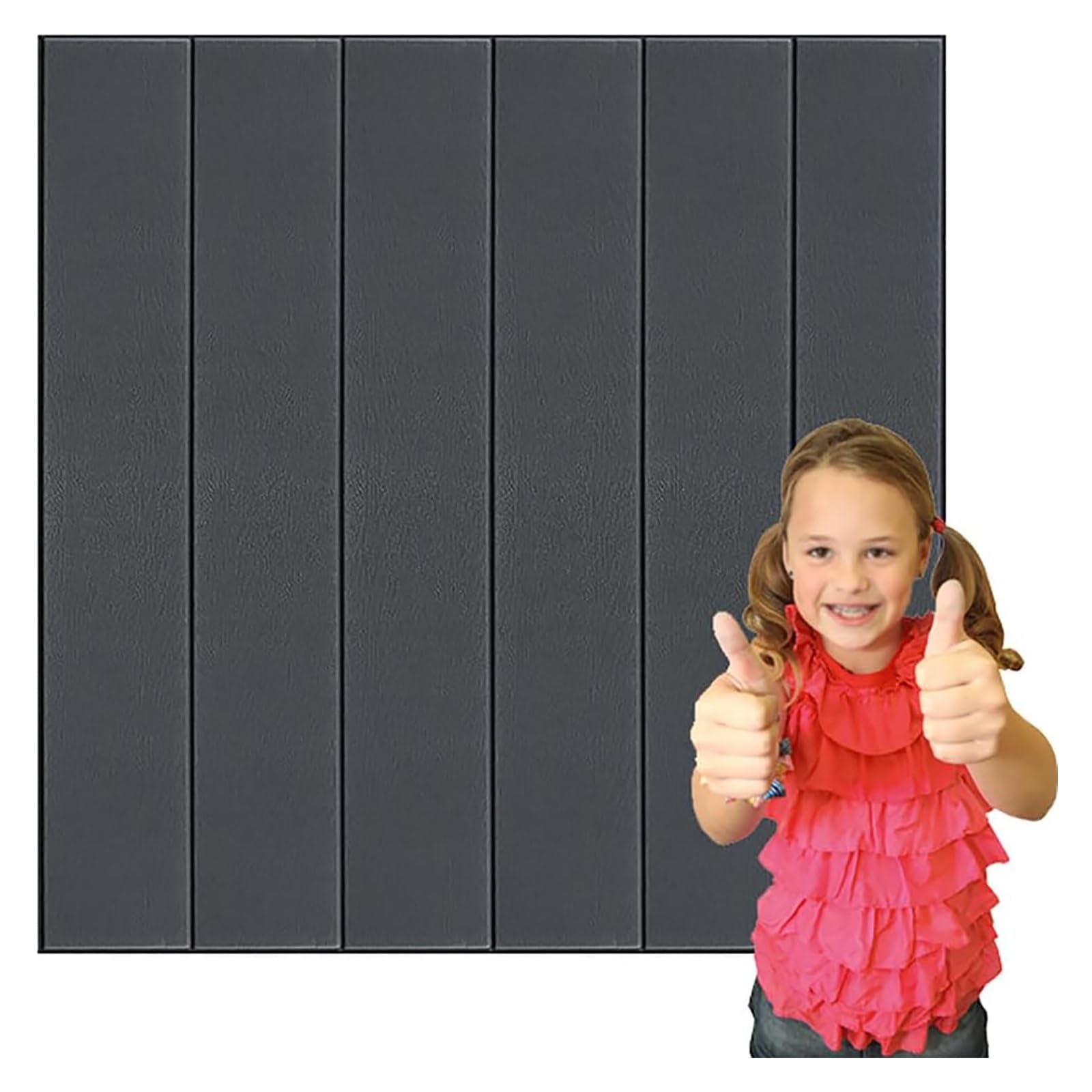 Pannelli da parete 3D autoadesivi Peel and Stick, rivestimento murale in schiuma sintetica, anti-collisione, confezione da 10 per decorazione e ristrutturazione della casa