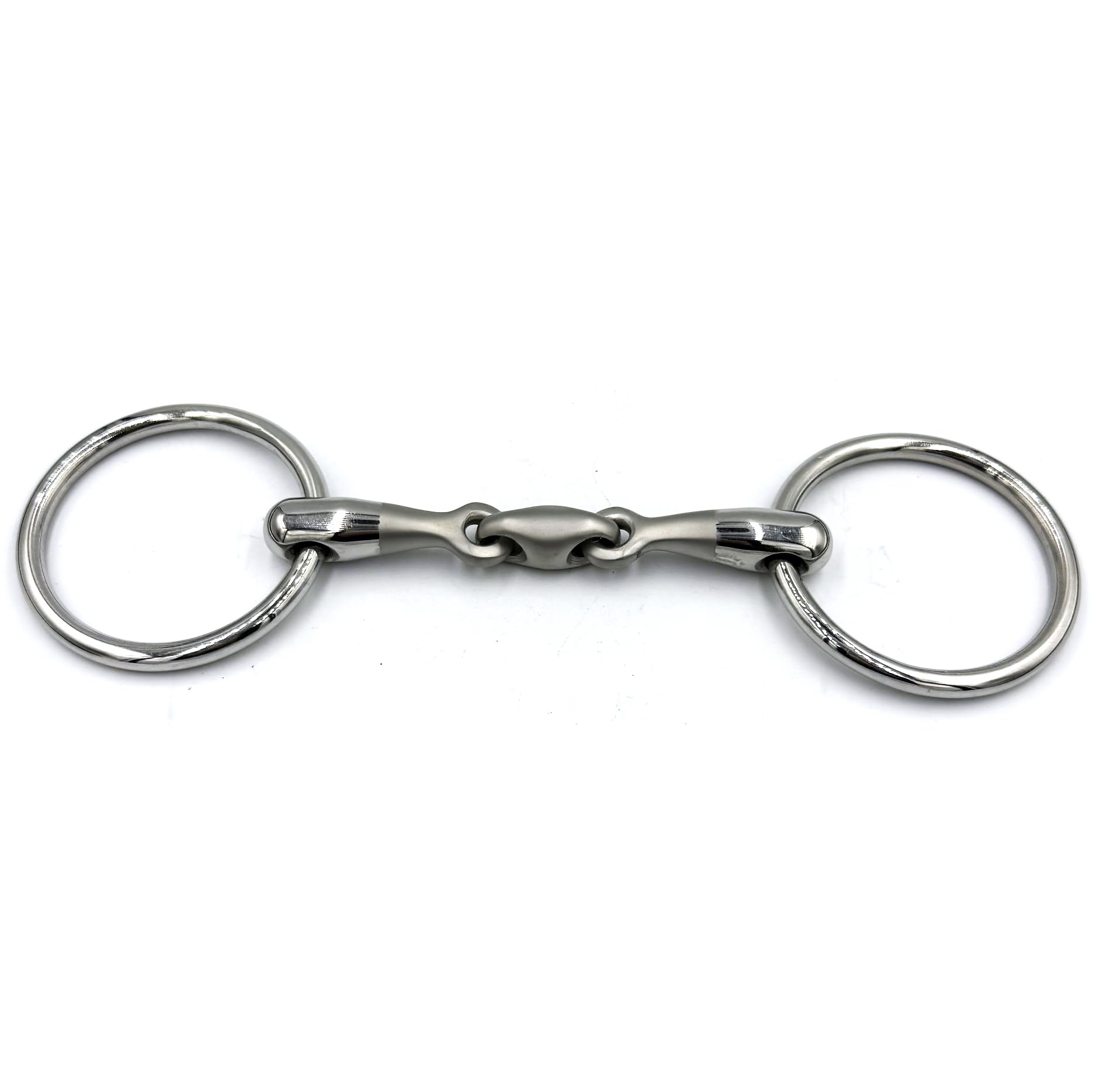 ES0276 Wassertrense Doppelt Gebrochen Sandgestrahlt 60mm/14mm, 13.5 cm