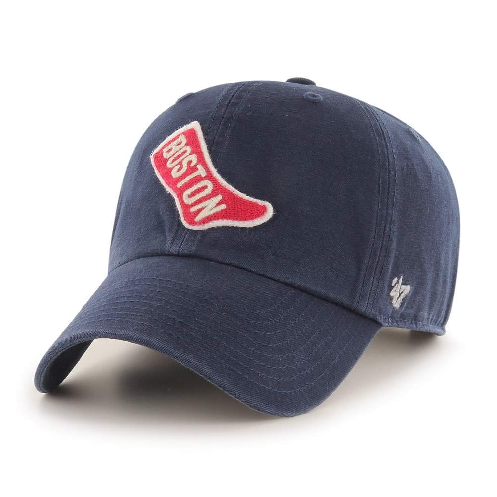 '47 MLB New York Yankees Brand Navy Basic Logo Clean Up Home Adjustable Hat — view 28