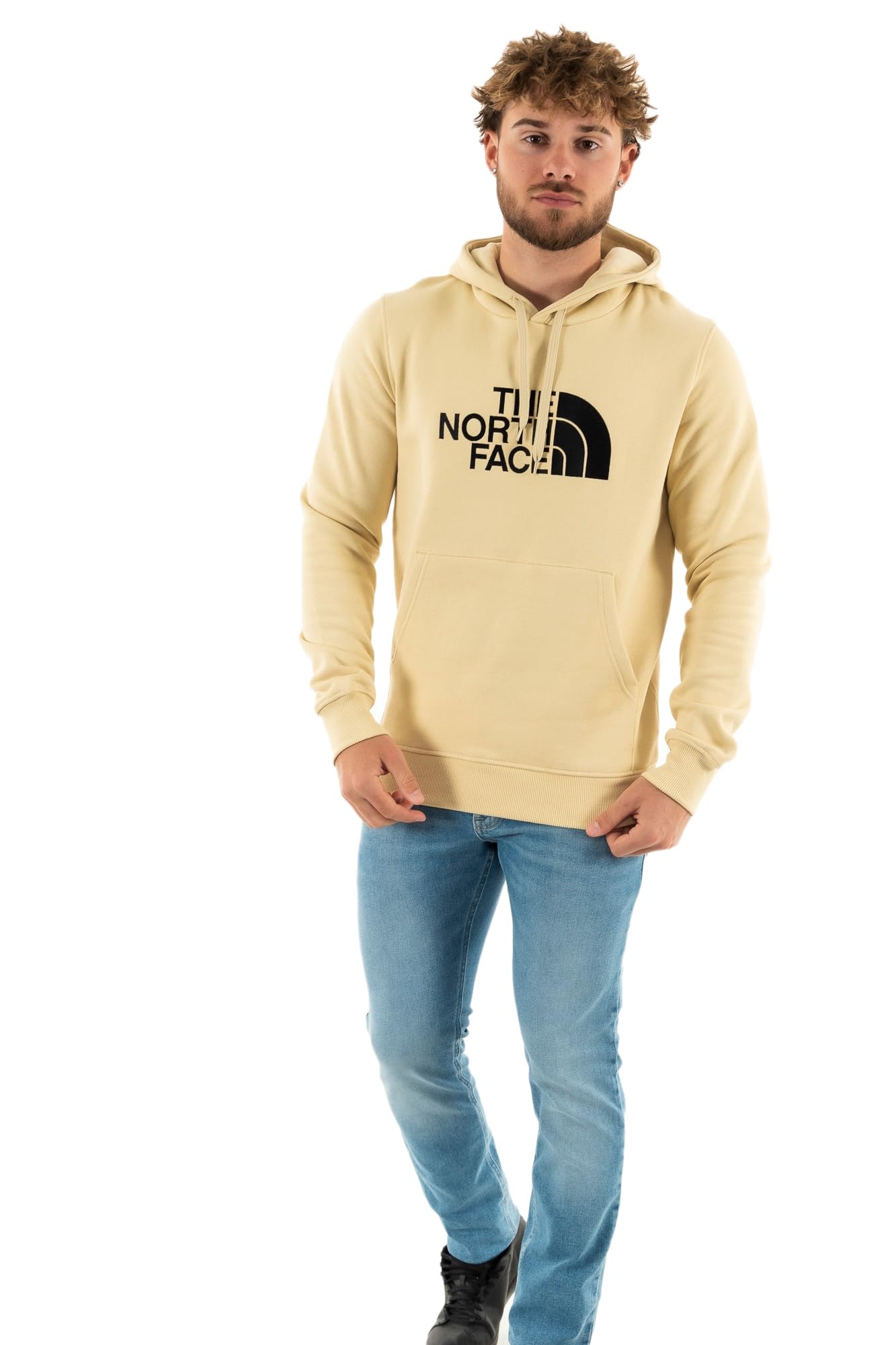 The North Face Drew Peak Hooded Sweatshirt Gravel L
