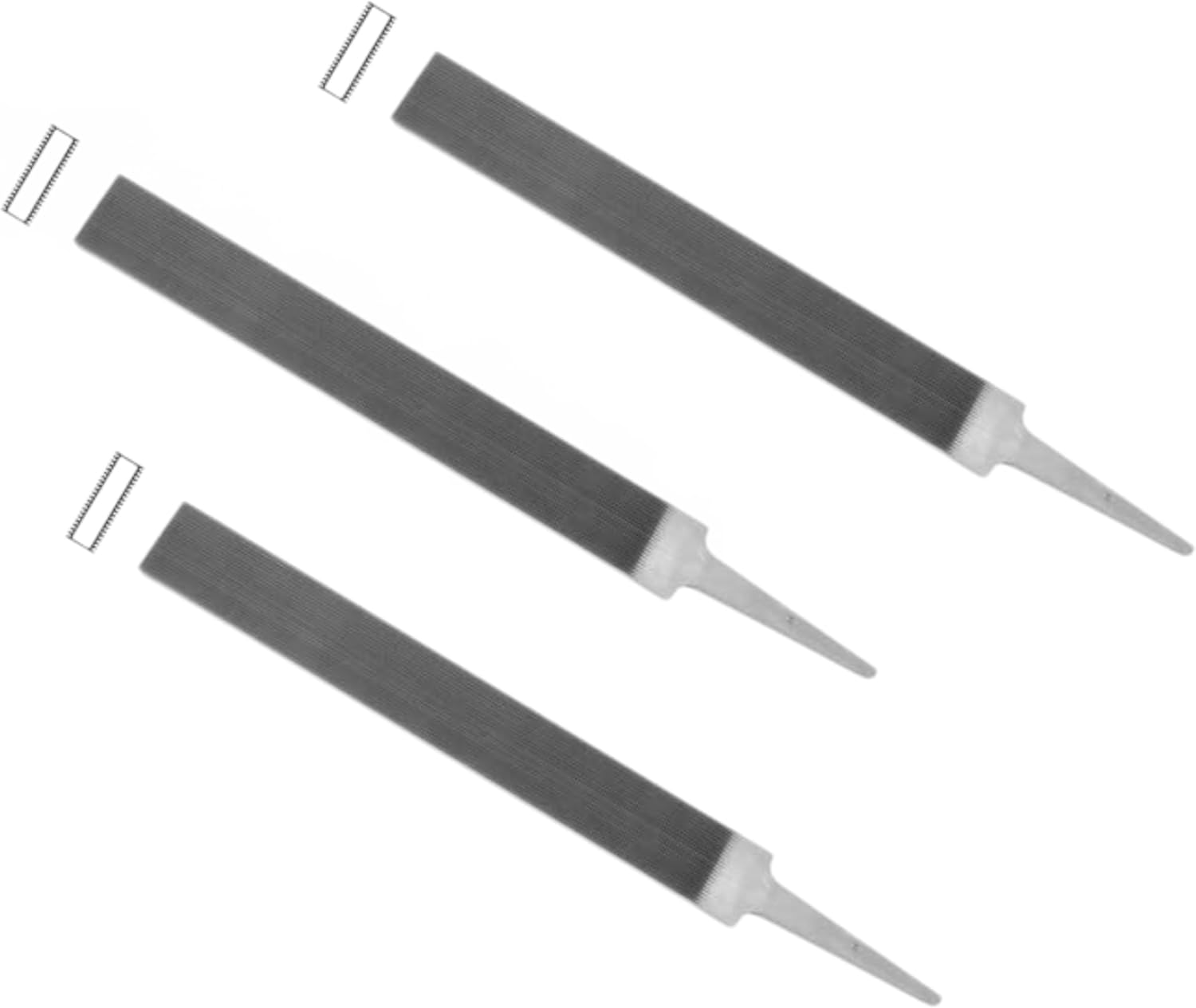 Rosenthal Collection Pillar 00 Cut Checkering File Set - Gunsmith, Wood, Jewelry - 20/25/30 LPI (Lines Per Inch) Precision Files