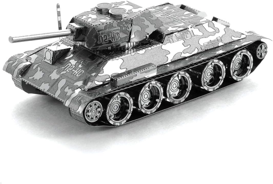 Metal Earth T-34 Tank 3D Metal Model Kit Fascinations
