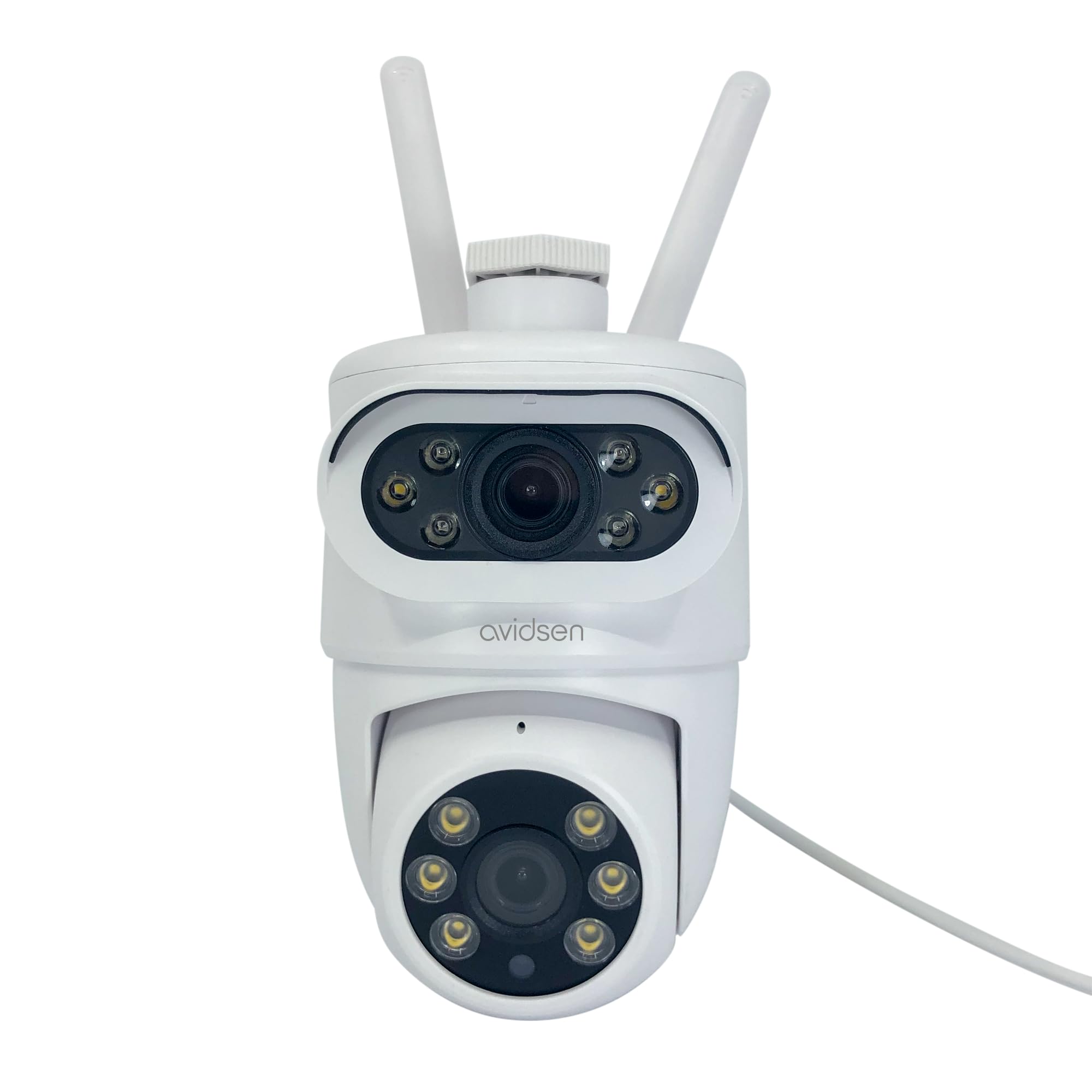Avidsen HomeCam Dual PTZ Caméra Extérieure 2K Double Objectif