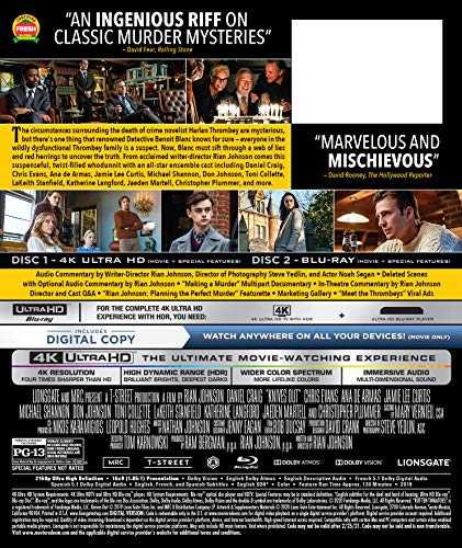 Image of Knives Out [Blu-ray]