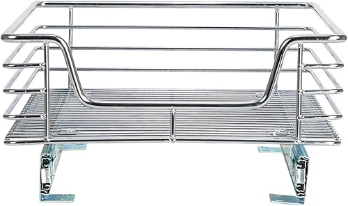 Miniatura 9 de Household Essentials C1221-1 Glidez - Organizador deslizante extra profundo para debajo del fregadero estante extraíble para gabinete cromado 115
