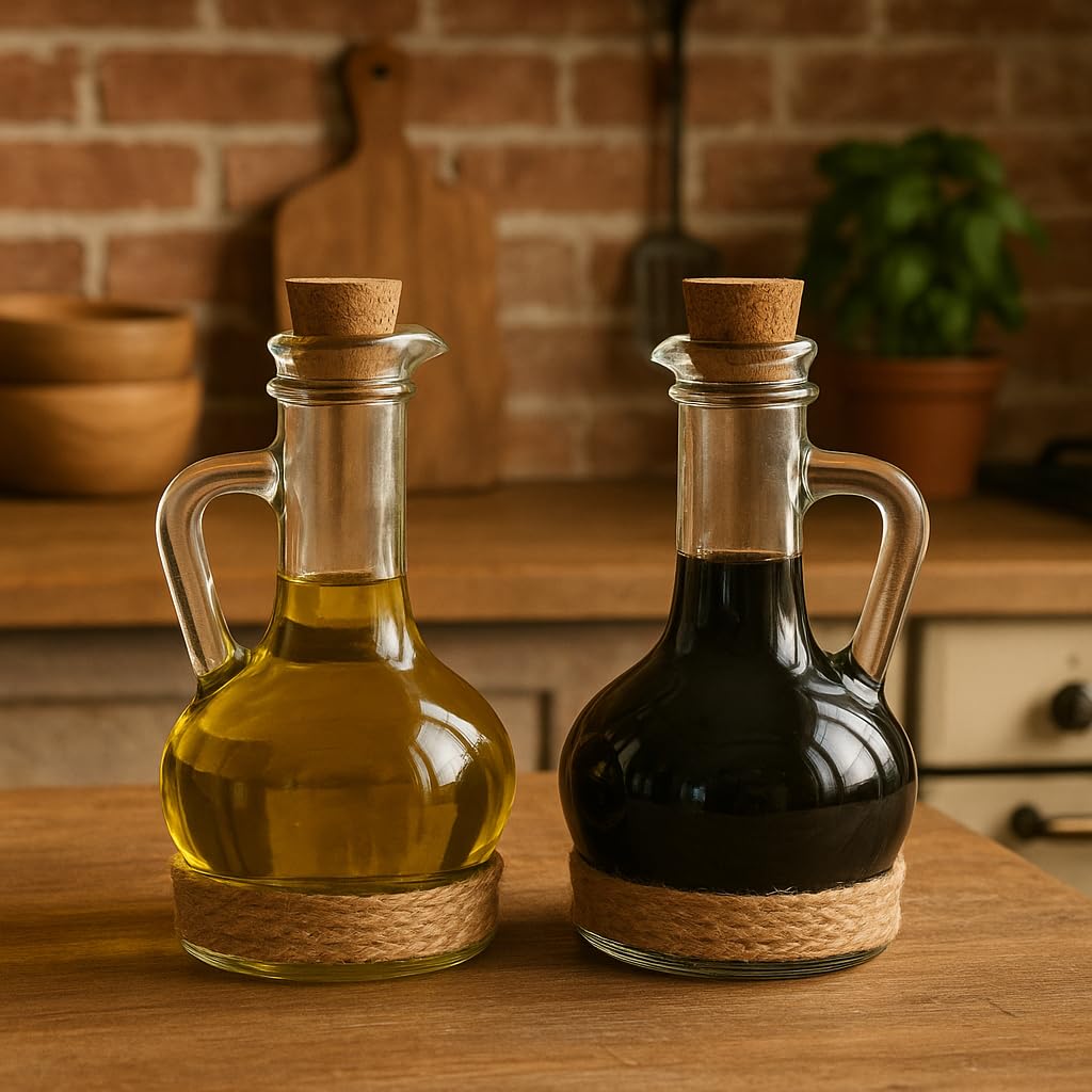 Set 20 Bottiglie Vetro 250ml Con Tappo Nero - Per Olio, Aceto, Salse E Liquori - Foto 11