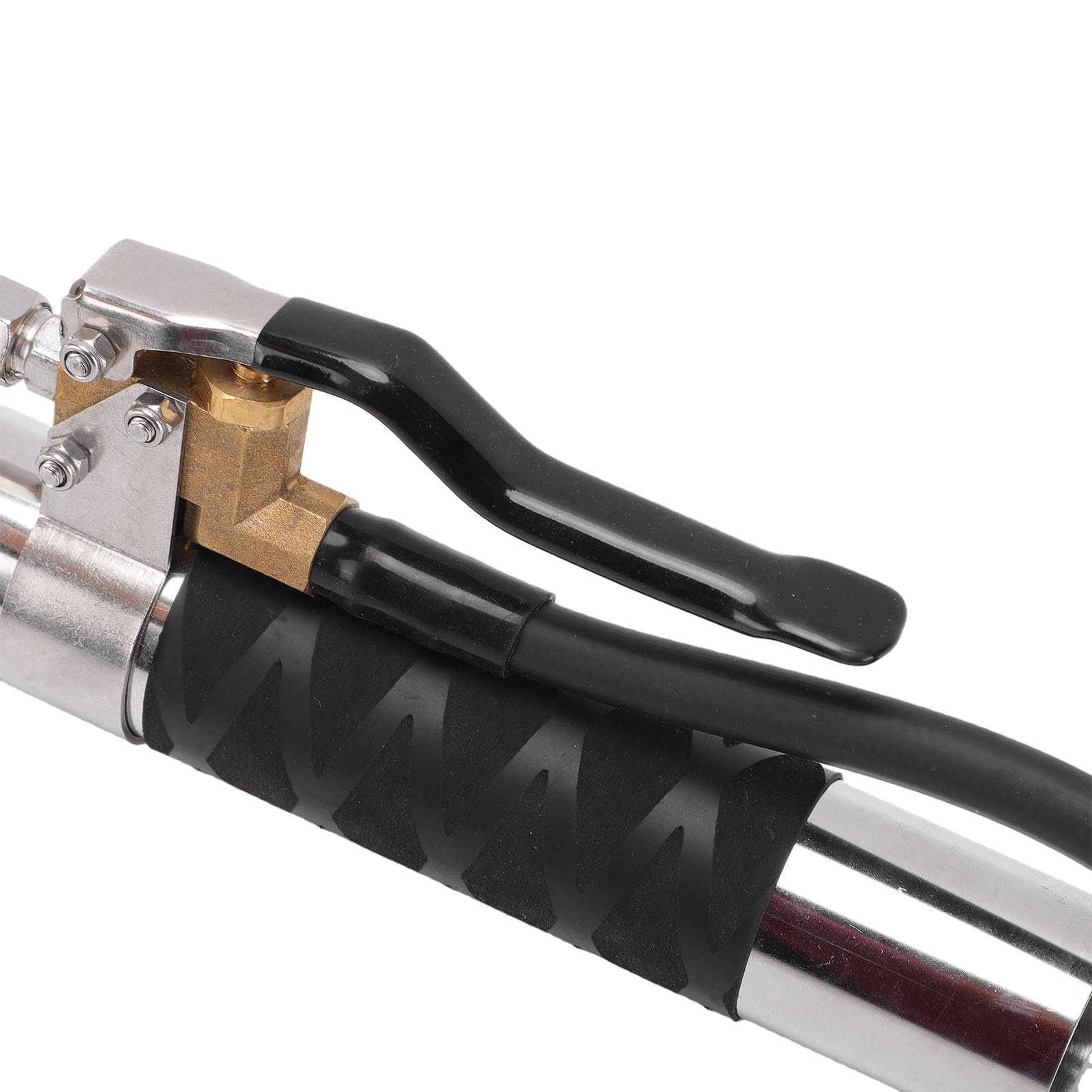 Ergonomischer, Leichter Absaugstab für die Autopflege und Handstaubsauger für Polsterteppiche, 1/4-Zoll-Schnellanschlussschlauch aus Edelstahl mit 1,5-Zoll-Schlauch