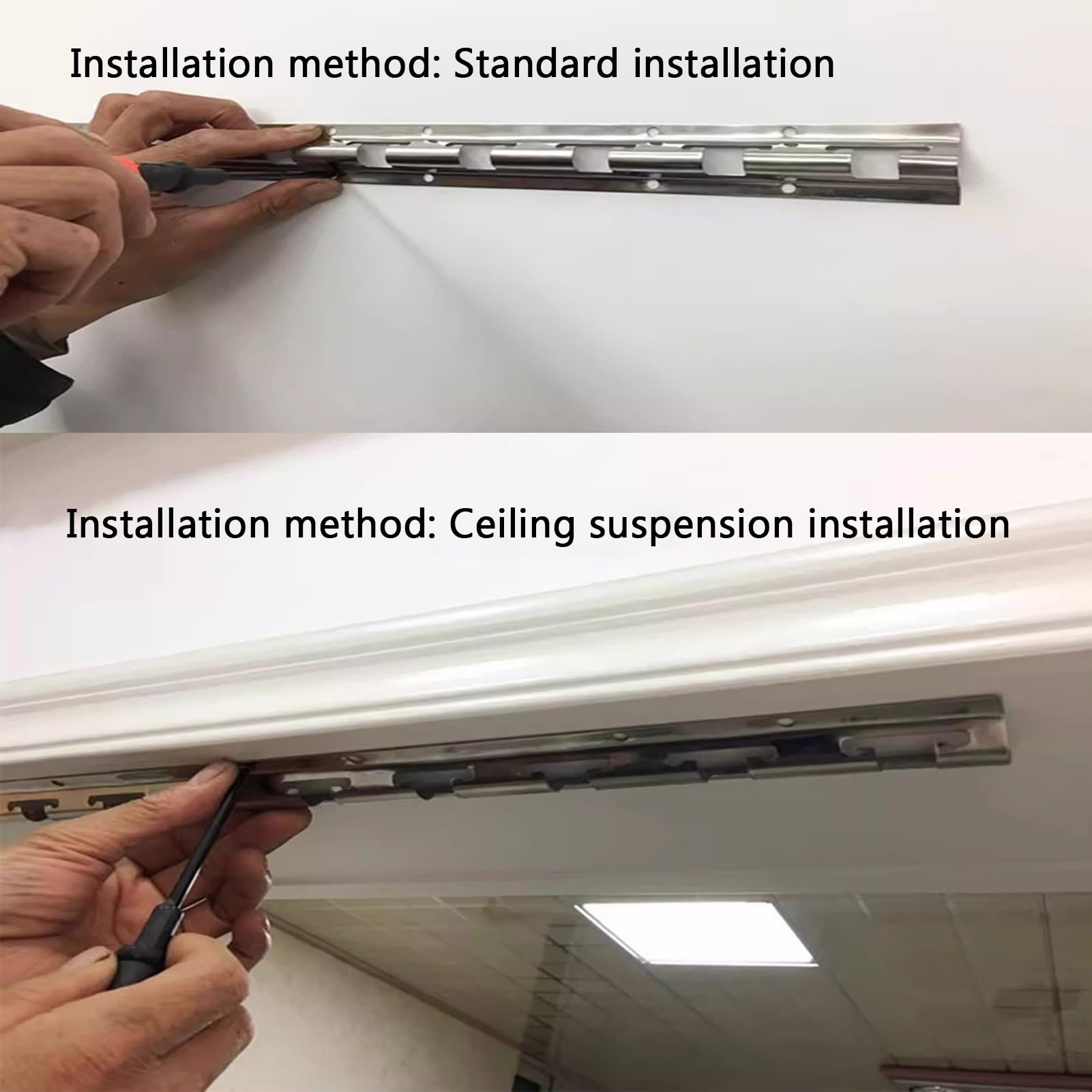 Plastiques Bande Lamelle Protection Contre Le Froid Rideaux Porte Lanières PVC Air Curtain Salon, Cour(105x220cm/41.34x86.61in)