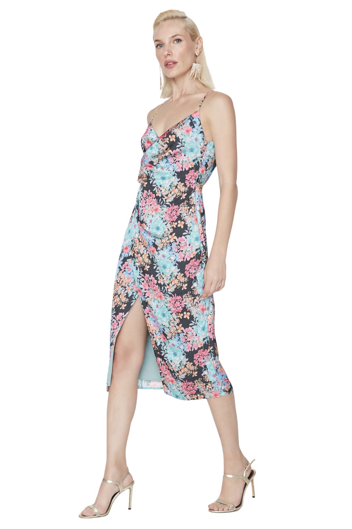 Trendyol FeMan Midi Basic Regular fit Woven Dress