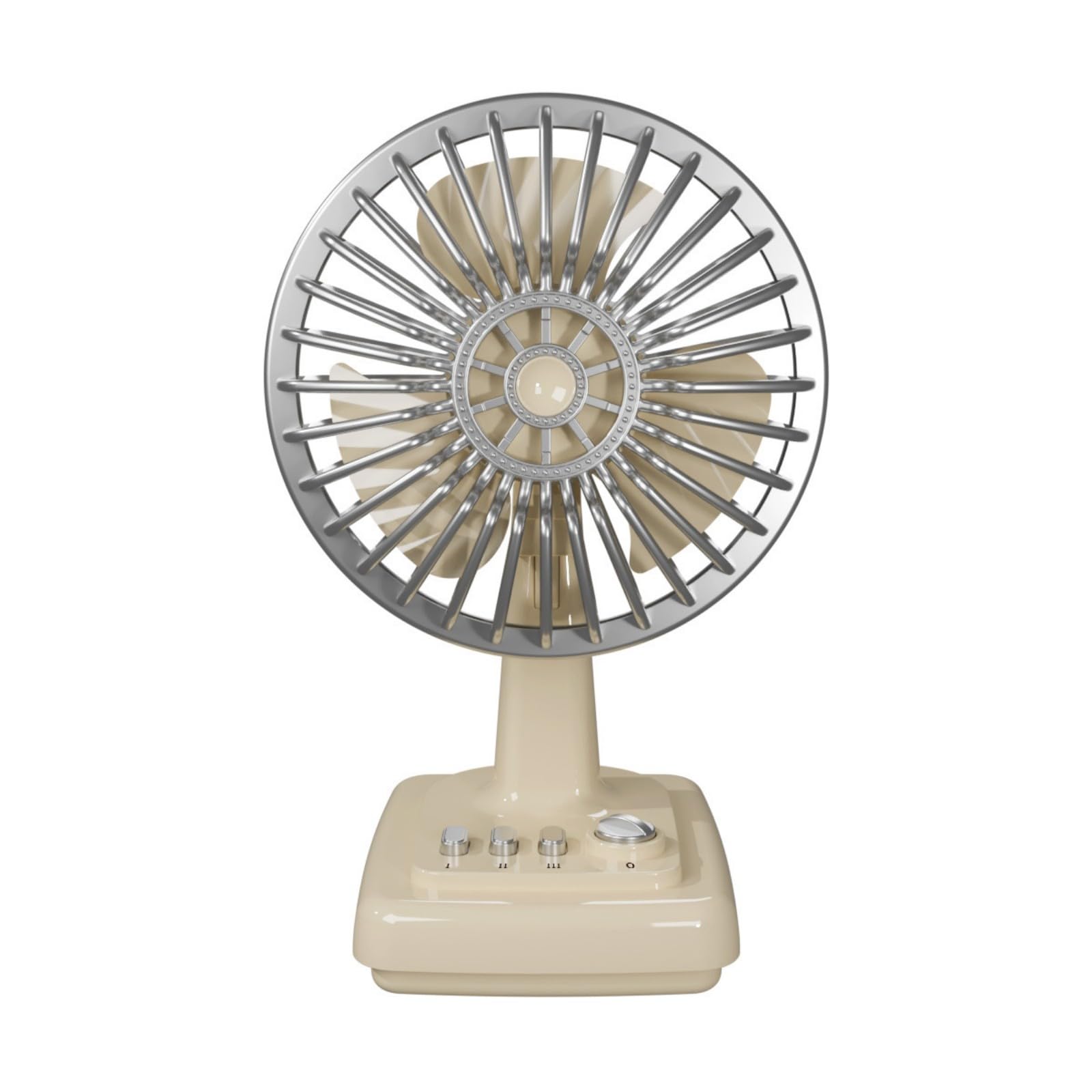 Ventilateur de bureau vintage pour éviter la chaleur au travail sans bruit