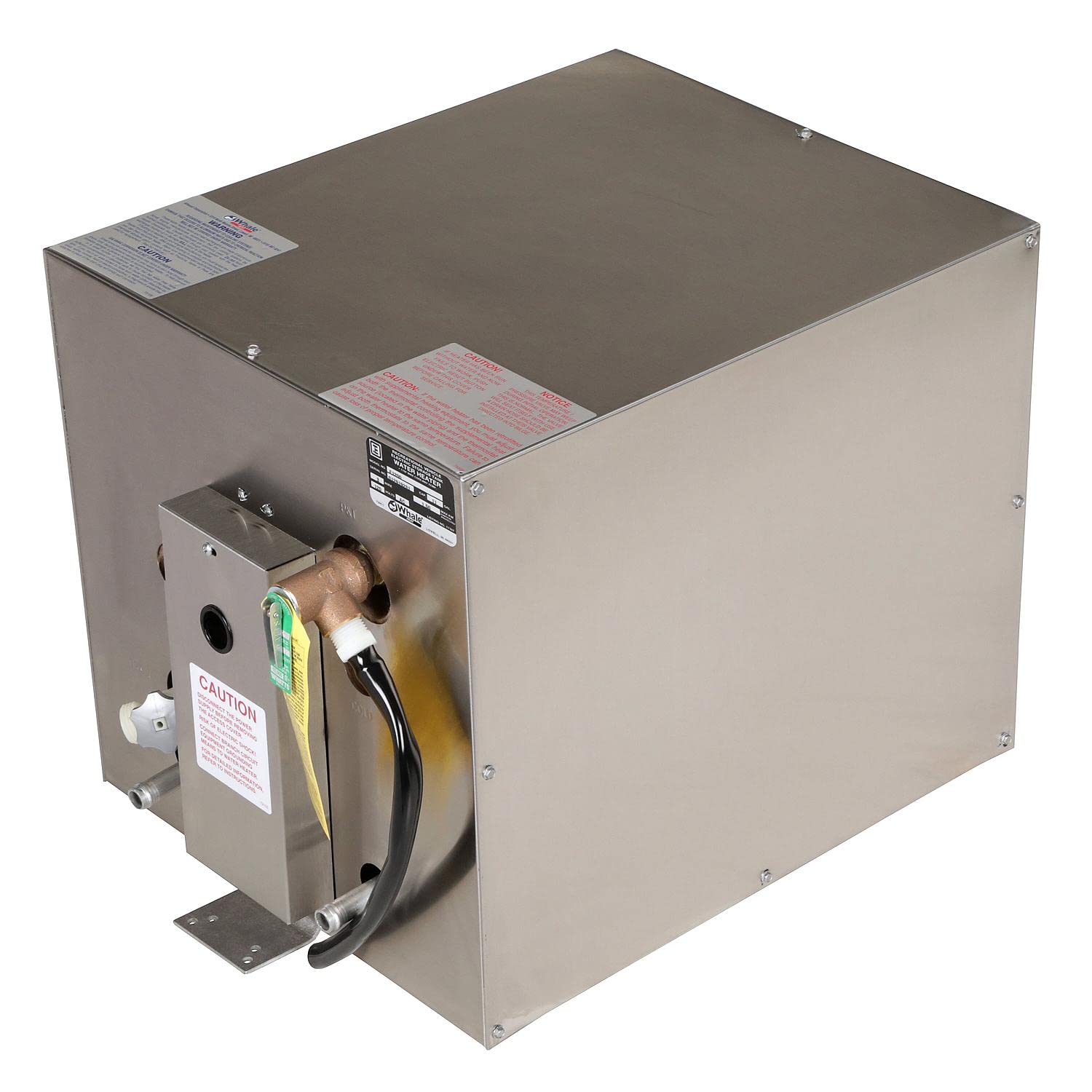 Whale Marine Whale Seaward 11 Gallon Hot Water Heater W/Front Heat  Exchanger Stainless Steel Exterior : Amazon.de: Home u0026 Kitchen