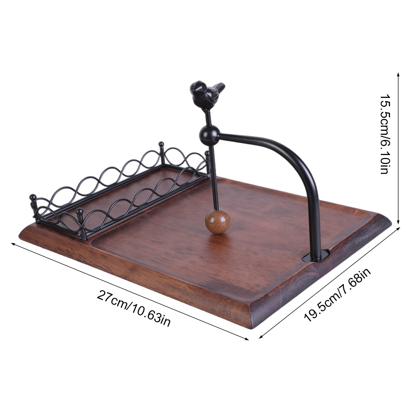 Stabiler Castes Serviettenhalter und Gewürz Organizer aus Eisen, Wohnaccessoire, Küchenzubehör für Esszimmer oder Wohnbereich, Küchenarbeitsplatten Organizer