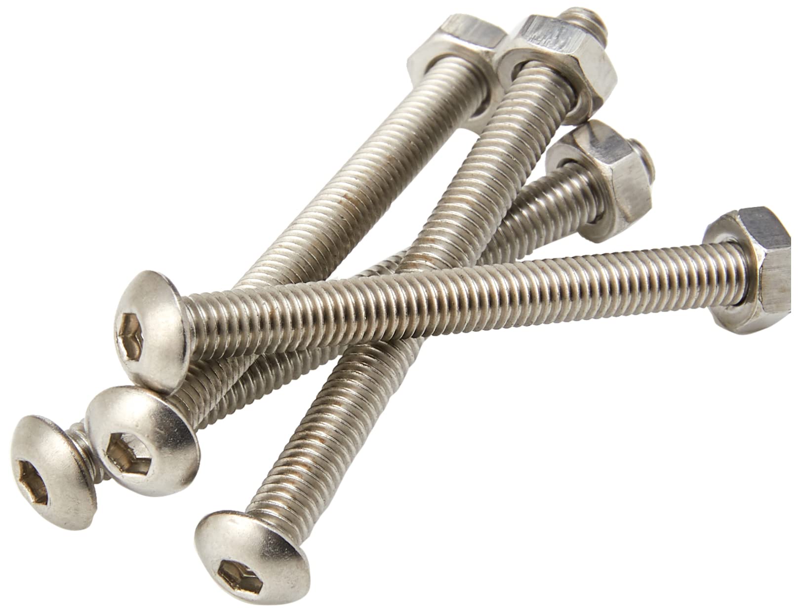 M3 X 45mm FLANGED SOCKET BUTTON (A2 STAINLESS STEEL) ISO 7380-2 - Box