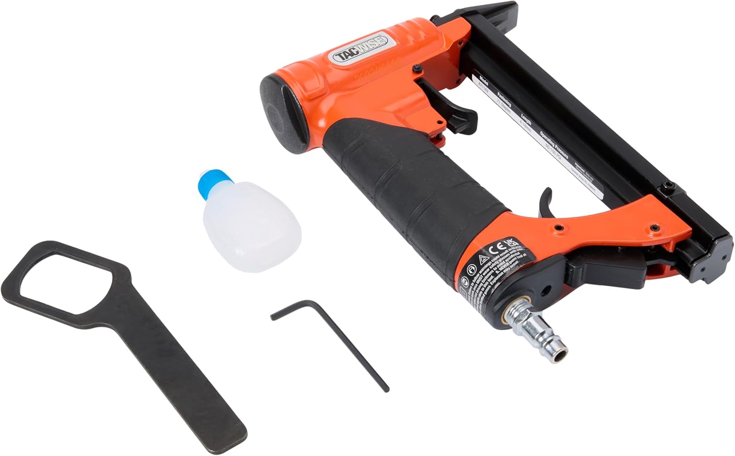 Tacwise A7116V Pneumatic Upholstery Stapler, Uses Type 71 Staples from 4 to 16 mm