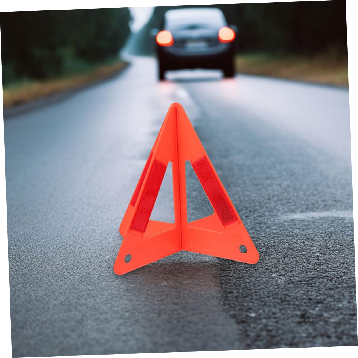 BESTOYARD 5pezzi Triangolo Auto di Sicurezza Riflettente Treppiede di Emergenza per Veicoli Segnale Stradale Pieghevole ad Alta Visibilità per Tutte le Situazioni