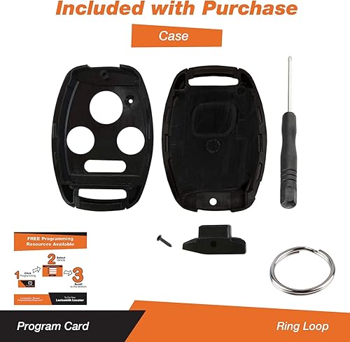 Miniatura 2 de Carcasa para llavero Honda Accord Civic Pilot y más (cambia tu hoja original)