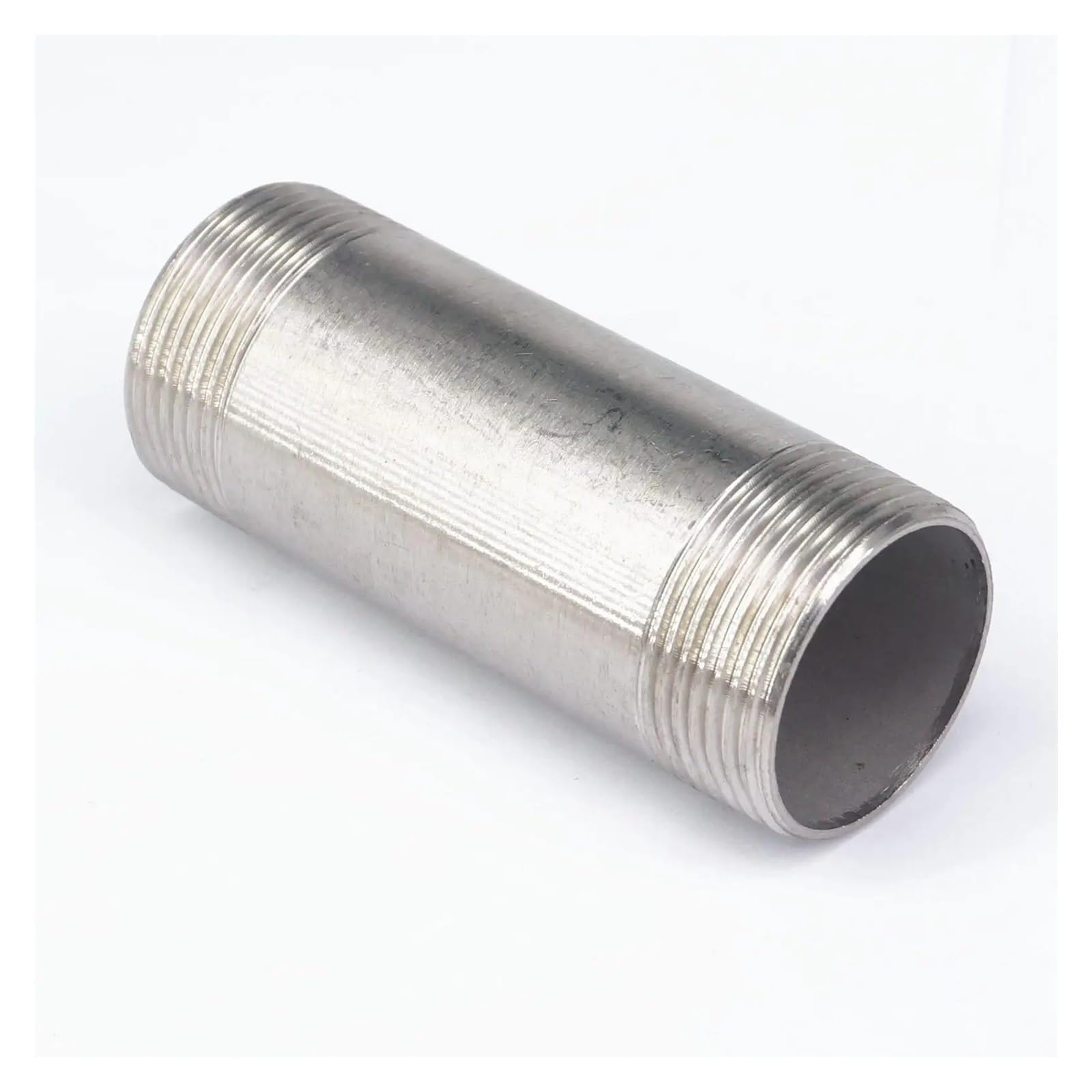ICXLPMC 1-1/4" BSP Equal Male Thread Length 100mm Barrel Nipple 304 Stainless Pipe Fitting Connector Coupler Water Oil air ICXLPMC