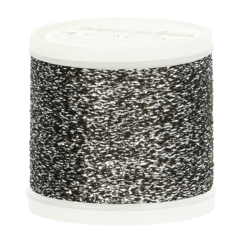 Madeira #260 Silver M9842-260 Thread, 70 Percent Polyamide/30 Percent Metallised Polyester, 260 Silver, 200 M