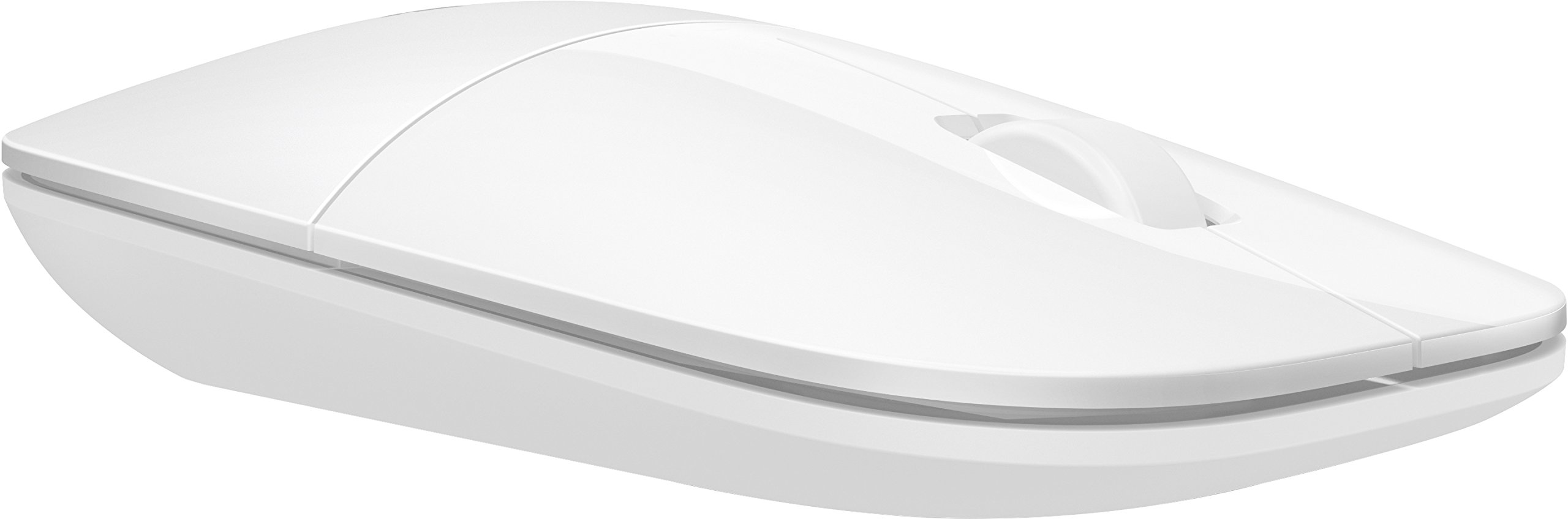 HP Z3700 Wireless Mouse, White, Slim, Multi-OS & Device Compatibility, 2.4 GHZ Connectivity, Multi-Surface Technology, Blue LED 1200 dpi Optical Sensor, Up to 16 Months Battery Life