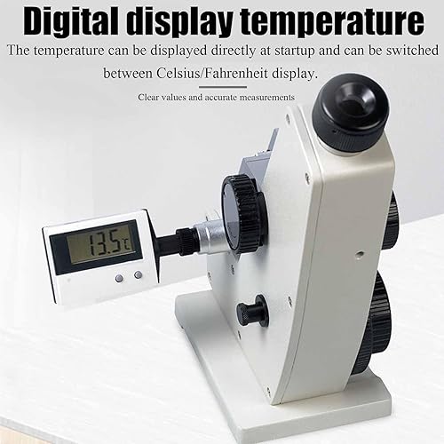 Miniatura 4 de Refractómetro monocular Abbe,Refractómetro digital profesional de laboratorio,Refractómetro avanzado Abbe,para la industria petrolera,Enseñanza