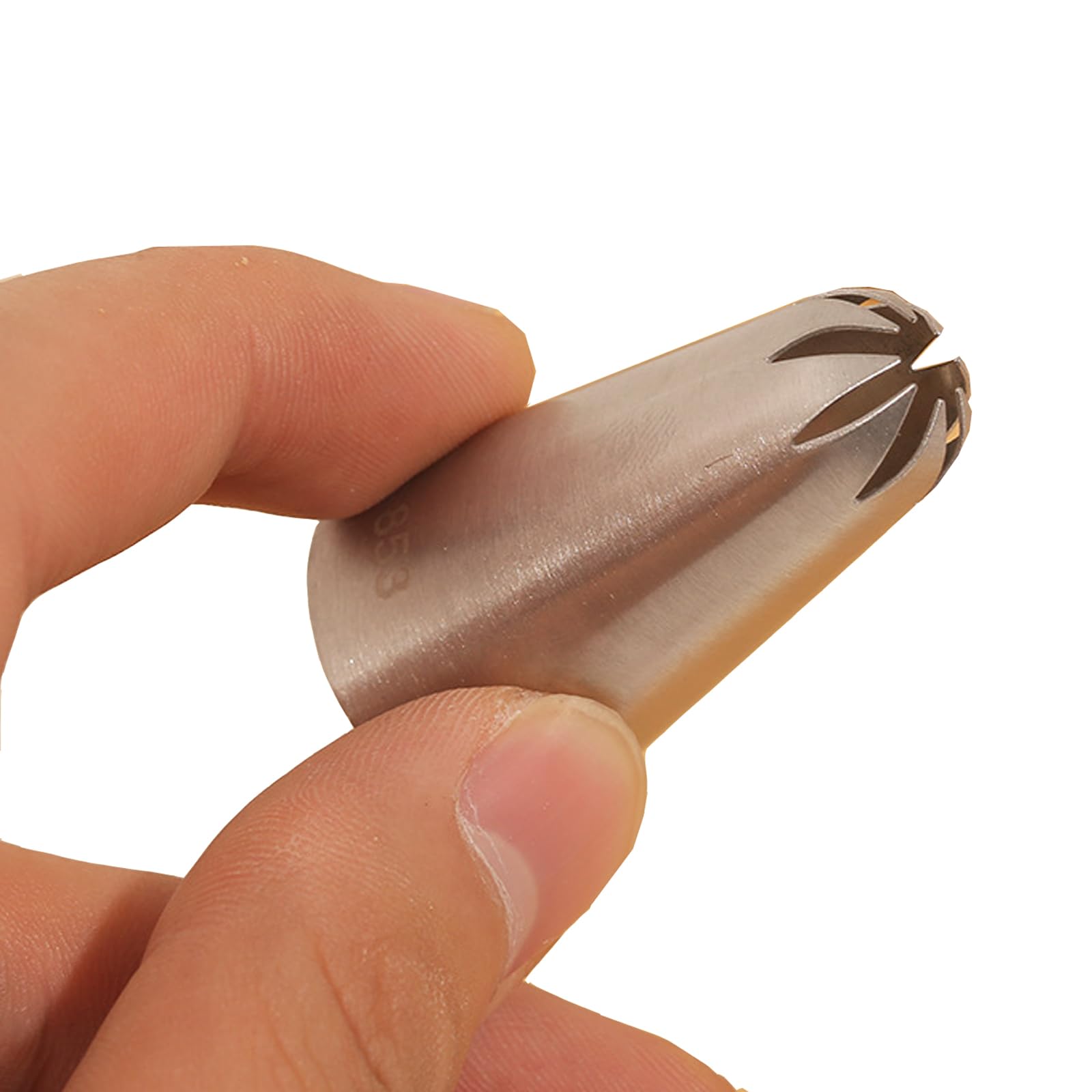 Lar Piping Tips - Juego de 6 boquillas profesionales de repostería para cupcakes, pasteles, postes, galletas y churros - Ideal para amantes de la detención de pasteles