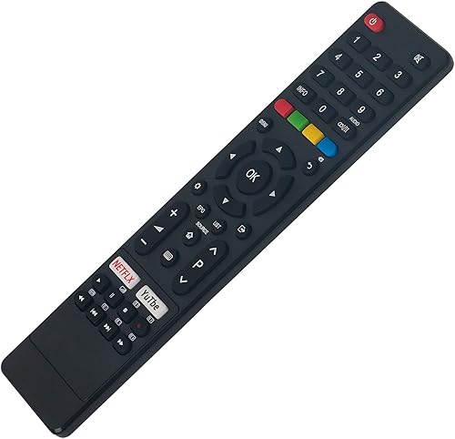 RM-C3349 RM-C3354 RM-C3348 WINFLIKE - Control remoto infrarrojo de repuesto para JVC TV LT-32KC197 LT-65KC595 LT-55KB695 LT-50KB585 LT-40N5105A