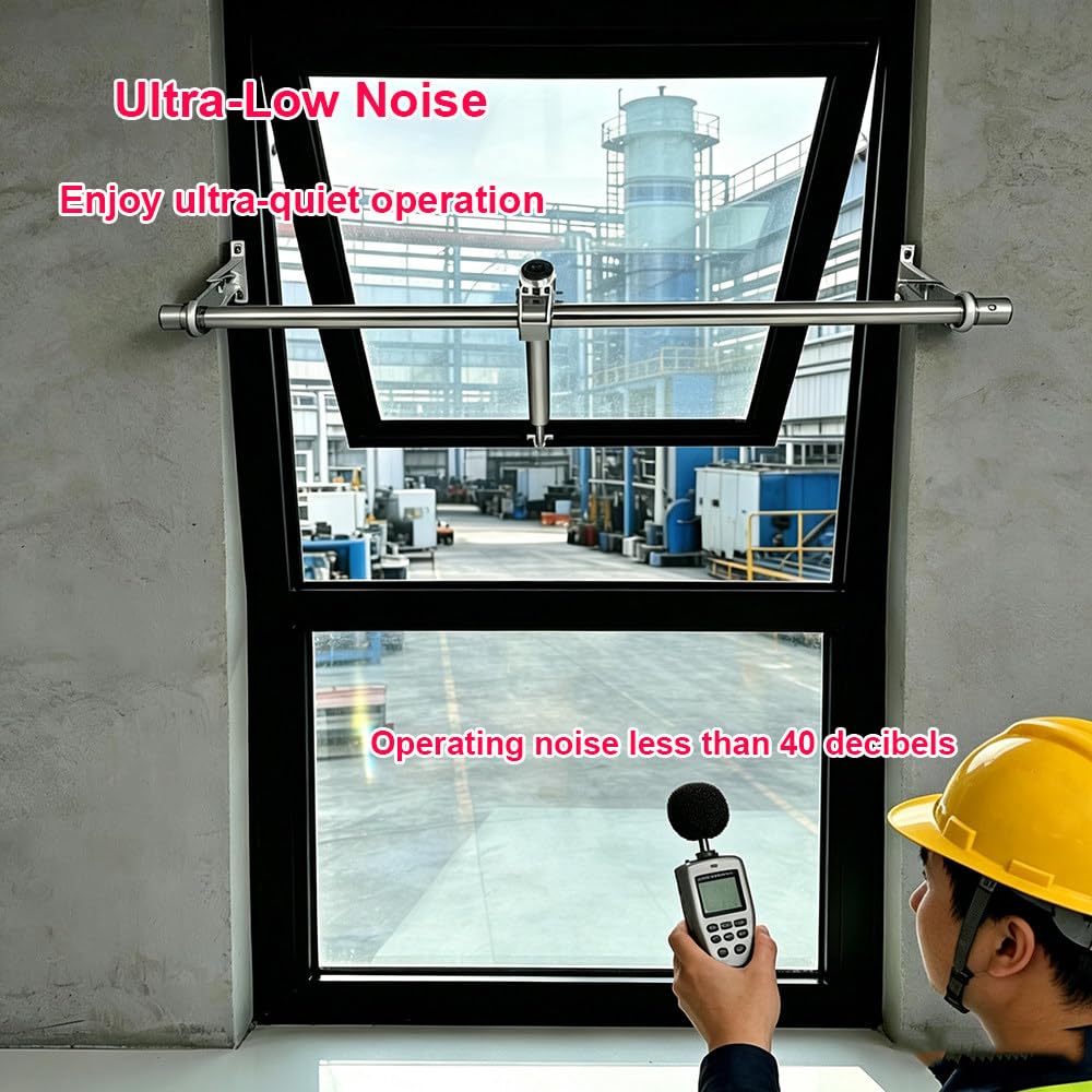 Abridor De Ventanas Eléctrico,Con Control Remoto E Interruptor,24V Cc 500