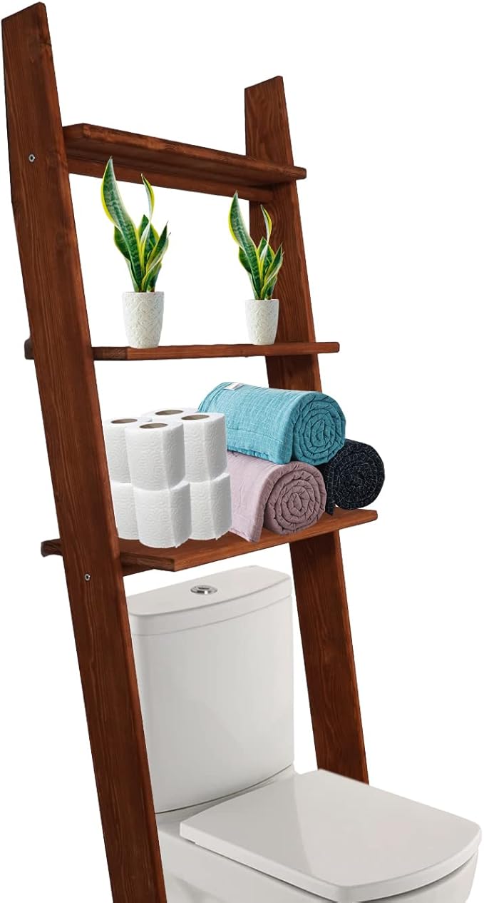 GENESIS WOODESIGN Over The Toilet Bathroom Organizer