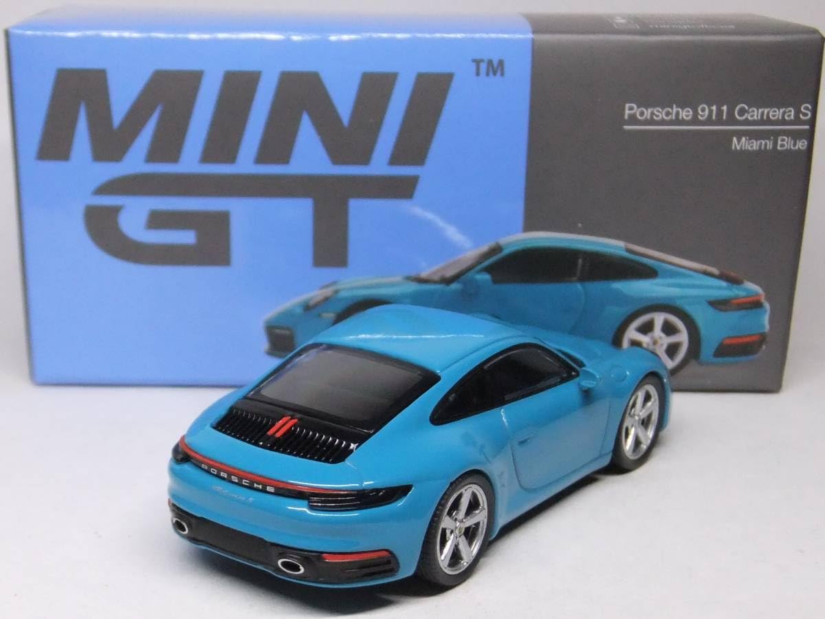 Amazon.co.jp: MINI GTミニカー 911 カレラ S マイアミブルー MGT00435