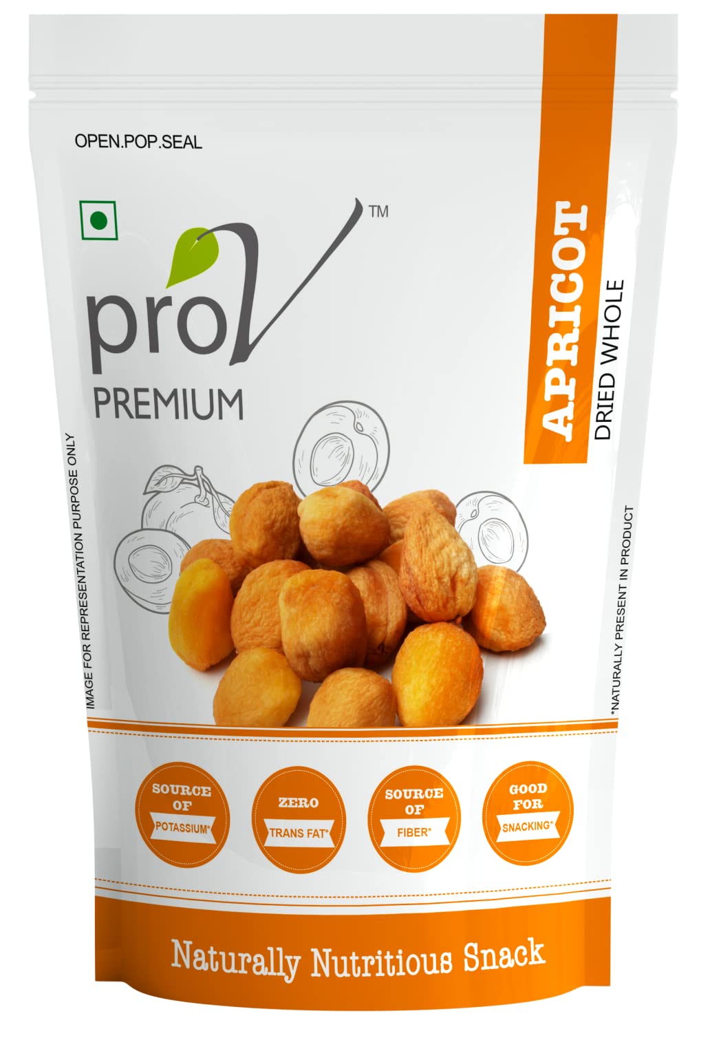 ProV Premium - Apricots 250gm|Dried Apricots-Jardalu| Dryfruits-Khumani|Sun Dried goodness (B09VBSGFQ3) Amazon Price History, Amazon Price Tracker