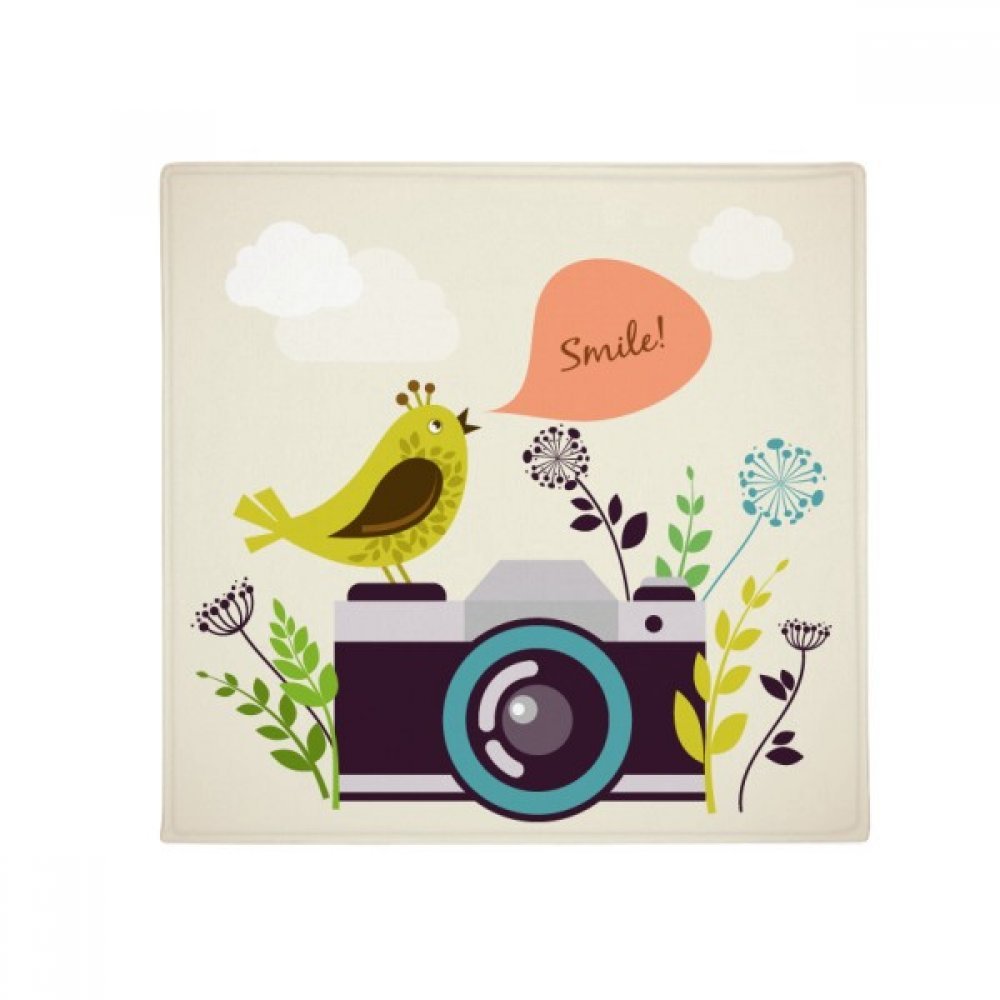 Tapis de sol oiseau multicolore 50x50cm une idée cadeau originale
