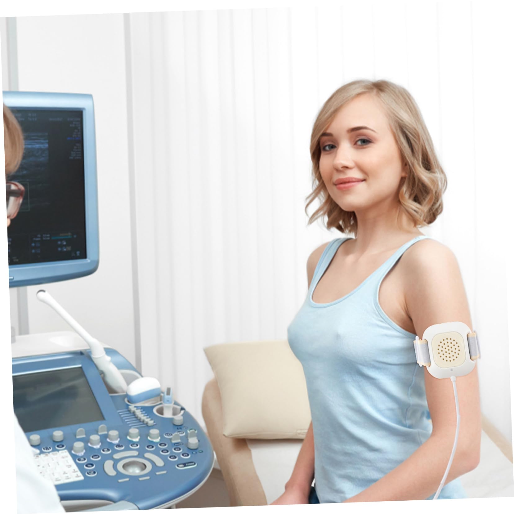 VALICLUD Capteur Pour Énurésie Nocturne Alarme Sonore Et Vibration, Sangle Flexible, Fixation Solide, Taille, Pour Bébés, Garçon Et Filles Et Personnes Âgées, Surveillance Sommeil Et Propreté