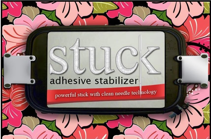 Icanhelpsew Stuck 9 inch Adhesive stabilizer (9inx30ft), white