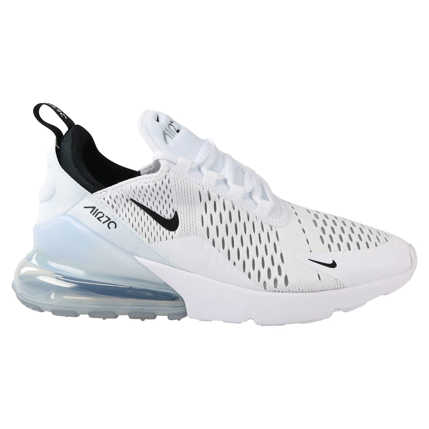 nike air max 270 junior black and white size 4