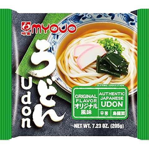 Myojo Udon Japanese Style Noodles with Soup Base, Oriental Flavor, 7.23-Ounce Bag (Pack of 15) Cover