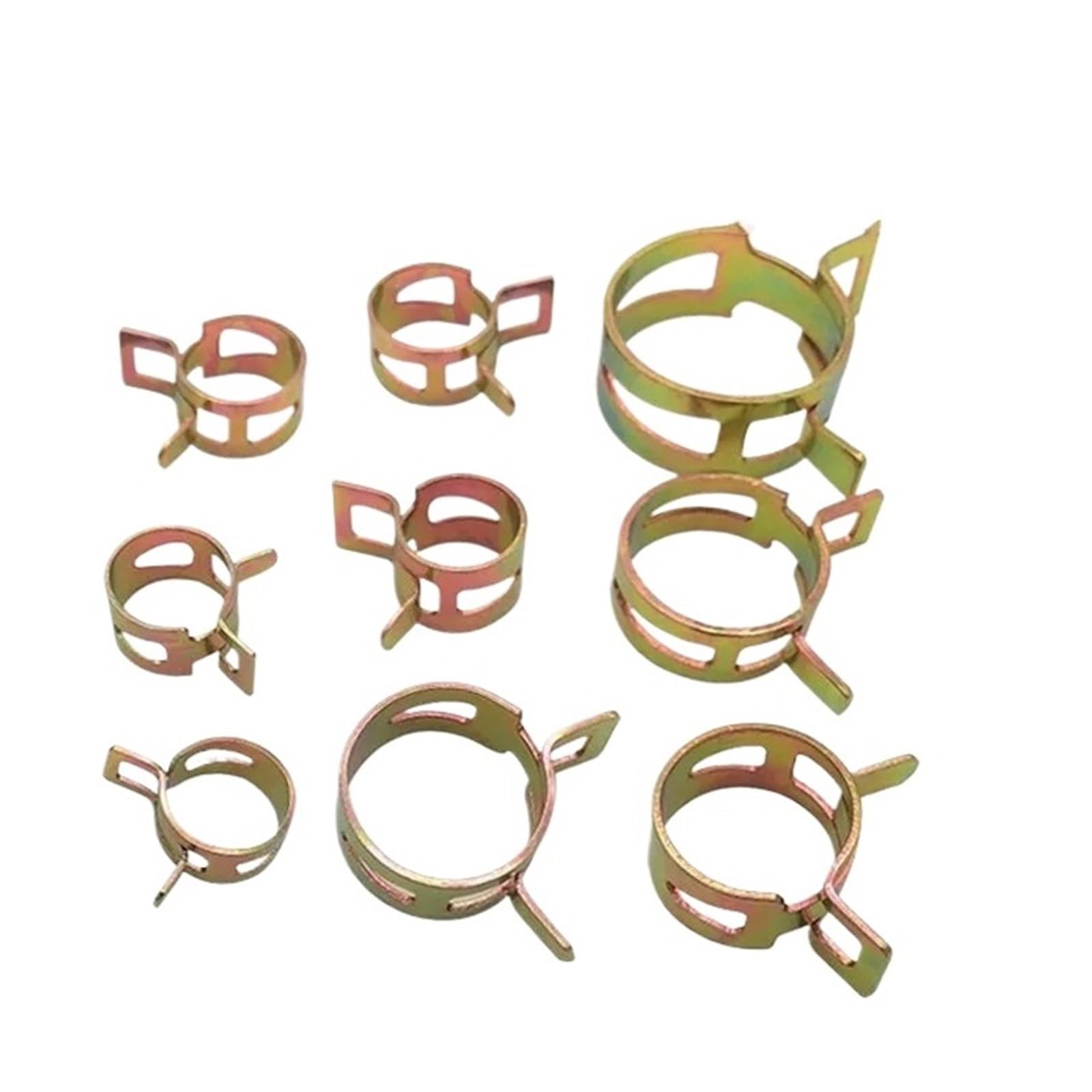 Zaczep węża sprężynowego, 10 sztuk opaska zaciskowa do węża sprężynowego przewód paliwowy 4-37mm(M32 10pcs)