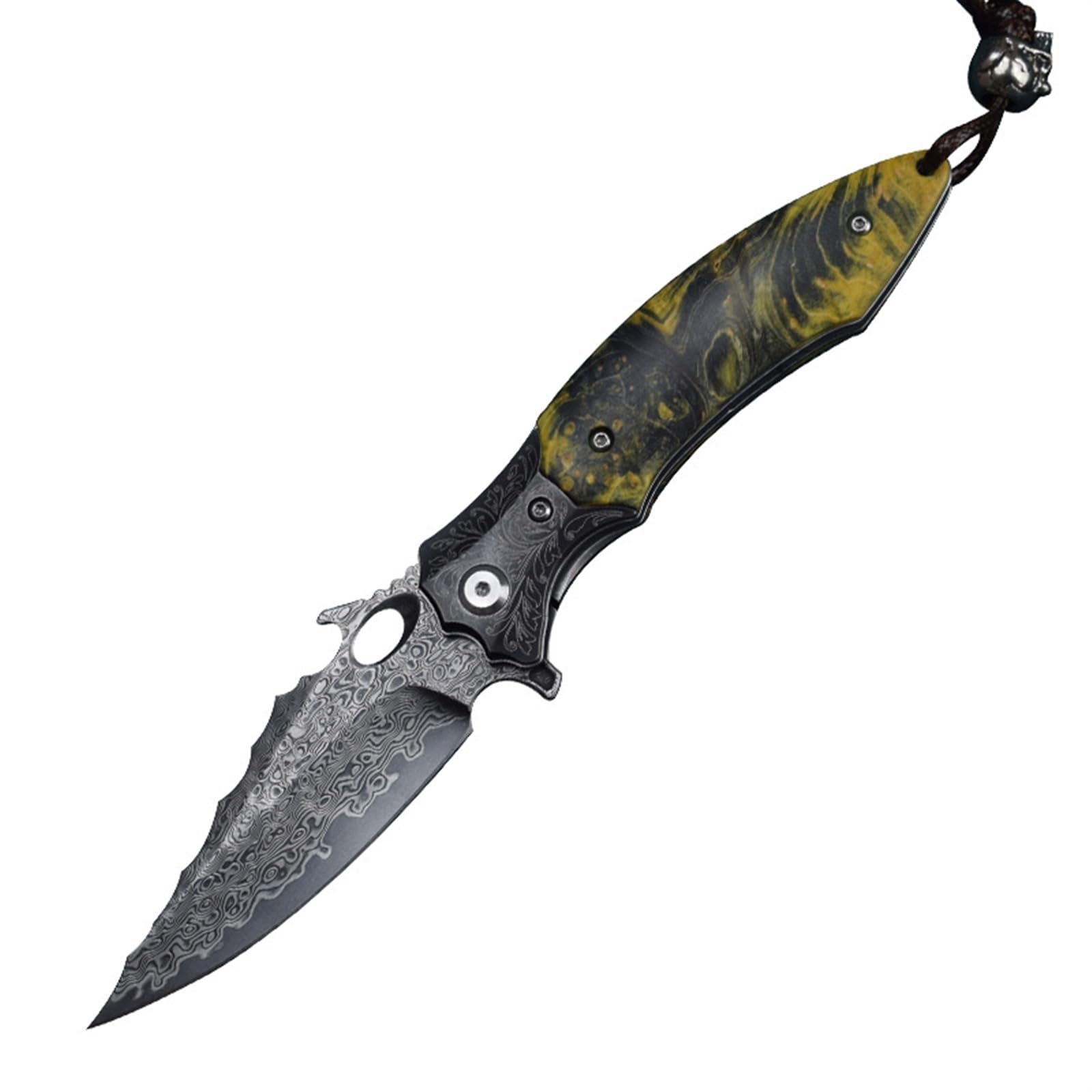 Handmade Damascus Custom Made Outdoor And Kitchen Knives for Survival Camping Fishing Hiking Hunting Gift